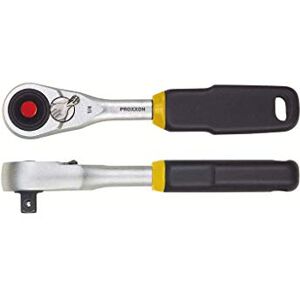 PROXXON 23160 Micro-Compact Ratchet 6.3 mm (1/4”) Finely Toothed with 72 Teeth Head Size 23x12mm Total Length 120mm PROXXON 23160 Micro-Compact Ratchet 6.3 mm (1/4”) Finely Toothed with 72 Teeth Head Size 23x12mm Total Length 120mm