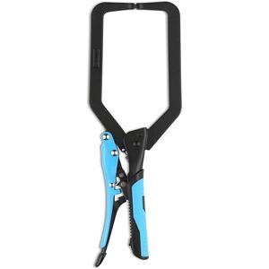 OX Tools OX Pro Auto Adjust Long Reach C Clamp 10"/254mm, Heavy Duty Steel, Patented Locking Mechanism, TPR Comfort Grip Handle, Perfect for Welding, Wood & Metal Working, OX-P204402 OX Tools OX Pro Auto Adjust Long Reach C Clamp 10"/254mm, Heavy Duty Steel, Patented Locking Mechanism, TPR Comfort Grip Handle, Perfect for Welding, Wood & Metal Working, OX-P204402