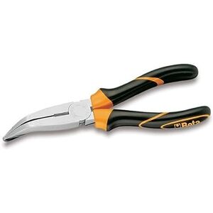 Beta 11640040 Model 1164 Bm200 Bent Flat Knurled Nose Pliers, Bi-Material Handles, 200mm Extra Long Beta 11640040 Model 1164 Bm200 Bent Flat Knurled Nose Pliers, Bi-Material Handles, 200mm Extra Long