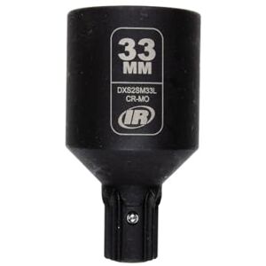 Ingersoll-Rand DXS2 33mm Deep Impact Socket, Chrome-Molybdenum Steel, Ball Nose Retention Ingersoll-Rand DXS2 33mm Deep Impact Socket, Chrome-Molybdenum Steel, Ball Nose Retention