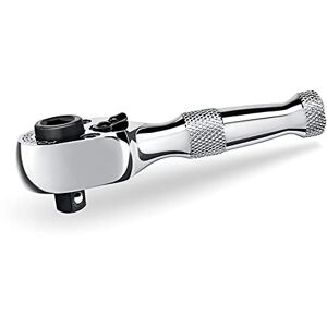 Powerbuilt Stubby Ratchet, Mini 1/4 Inch Ratchet Wrench, Reversible 72 Tooth, Tight Spaces, Quick Release 940478 Powerbuilt Stubby Ratchet, Mini 1/4 Inch Ratchet Wrench, Reversible 72 Tooth, Tight Spaces, Quick Release 940478