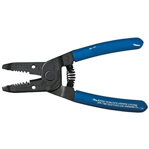 KLEIN TOOLS 1011M Wire Stripper, 0 V, Blue/Black, 0.15-4.0 cm/155 mm KLEIN TOOLS 1011M Wire Stripper, 0 V, Blue/Black, 0.15-4.0 cm/155 mm