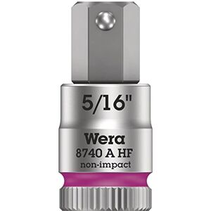 Wera 8740 A HF Zyklop In-Hex-Plus holding function bit socket, 1/4" drive, 5/16"x28mm, 05003389001 Wera 8740 A HF Zyklop In-Hex-Plus holding function bit socket, 1/4" drive, 5/16"x28mm, 05003389001
