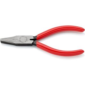 KNIPEX Flat Nose Pliers black atramentized, plastic coated 125 mm 20 01 125 KNIPEX Flat Nose Pliers black atramentized, plastic coated 125 mm 20 01 125