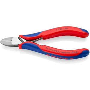 KNIPEX Electronics Diagonal Cutter with multi-component grips 130 mm 77 02 130 KNIPEX Electronics Diagonal Cutter with multi-component grips 130 mm 77 02 130