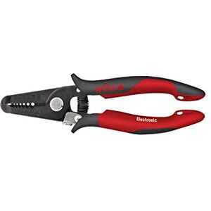Wiha Z49218003SB "Electronic" Wire Stripper Wide Long, Red/Black, 180 mm Wiha Z49218003SB "Electronic" Wire Stripper Wide Long, Red/Black, 180 mm