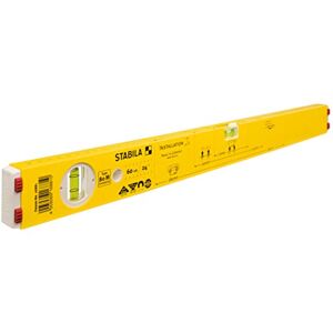 Stabila 16881/0 60 cm "Type 80 M Installation" Spirit Level Yellow/Black Stabila 16881/0 60 cm "Type 80 M Installation" Spirit Level Yellow/Black