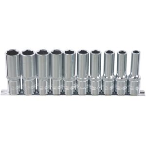 KS TOOLS 918.061 1/4-inch Chrome+ Socket Set Deep (10 Pieces) KS TOOLS 918.061 1/4-inch Chrome+ Socket Set Deep (10 Pieces)