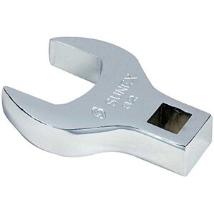 Sunex Tools 97332A 1/2" Drive 32 mm Fully Polished Jumbo Straight Crowfoot Wrench Sunex Tools 97332A 1/2" Drive 32 mm Fully Polished Jumbo Straight Crowfoot Wrench