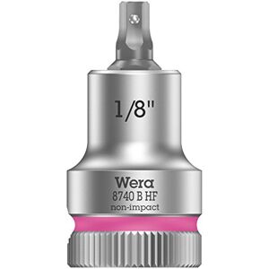 Wera 8740 B HF Zyklop In-Hex-Plus holding function bit socket, 3/8" drive, 1/8"x35mm, 05003080001 Wera 8740 B HF Zyklop In-Hex-Plus holding function bit socket, 3/8" drive, 1/8"x35mm, 05003080001
