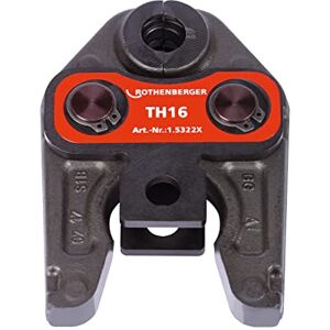 Rothenberger 015322X press jaw standard, TH press jaws contour, 16 mm working area diameter Rothenberger 015322X press jaw standard, TH press jaws contour, 16 mm working area diameter