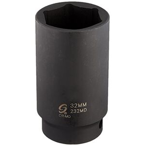 Sunex 232md 1/2-Inch Drive 32-mm Deep Impact Socket Sunex 232md 1/2-Inch Drive 32-mm Deep Impact Socket