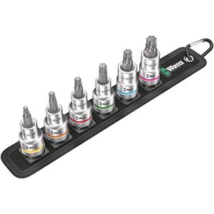 Wera Belt C 3 TORX® HF Zyklop holding function bit socket set, 1/2" drive, 6pc , 05003997001 Wera Belt C 3 TORX® HF Zyklop holding function bit socket set, 1/2" drive, 6pc , 05003997001