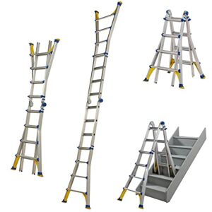 Werner Telescopic Multi-Purpose Ladder 4 x 4 Werner Telescopic Multi-Purpose Ladder 4 x 4