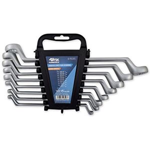 Ferrestock FSKLLC008 Set of 8 Piece Anchor Star Fixed Wrench Ferrestock FSKLLC008 Set of 8 Piece Anchor Star Fixed Wrench