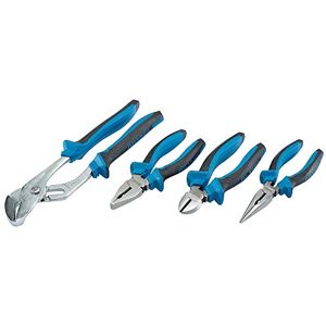 Draper SGPS/4 Soft Grip Pliers Set, Blue, Set of 4 Piece Draper SGPS/4 Soft Grip Pliers Set, Blue, Set of 4 Piece