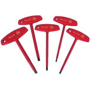 Wiha 33478 Insulated T-Handle Hex Metric Set with 4.0, 5.0, 6.0, 8.0 and 10.0mm, 5-Piece Wiha 33478 Insulated T-Handle Hex Metric Set with 4.0, 5.0, 6.0, 8.0 and 10.0mm, 5-Piece