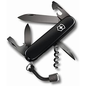 Victorinox , Spartan Onyx Black, Swiss Army Pocket Knife, Medium, Multi Tool, Camping, 13 Functions, Blade, Corkscrew, Can opener Victorinox , Spartan Onyx Black, Swiss Army Pocket Knife, Medium, Multi Tool, Camping, 13 Functions, Blade, Corkscrew, Can opener