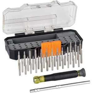 KLEIN TOOLS 32717 Precision Screwdriver Set with Case, All-in-One Multi-Function Repair Tool Kit Includes 39 Bits for Apple Products KLEIN TOOLS 32717 Precision Screwdriver Set with Case, All-in-One Multi-Function Repair Tool Kit Includes 39 Bits for Apple Products