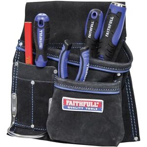 Faithfull FAISTNP2B Single Tool & Nail Pouch - Tool & Nail Pouch Faithfull FAISTNP2B Single Tool & Nail Pouch - Tool & Nail Pouch