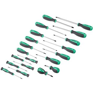 Denali Amazon Brand 20-Piece Phillips/Torx/Slotted Screwdriver Set, Multicolor (Black, Silver, Grey) Denali Amazon Brand 20-Piece Phillips/Torx/Slotted Screwdriver Set, Multicolor (Black, Silver, Grey)