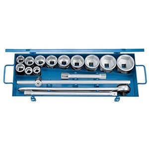 GEDORE 32 FMU-2 Socket Spanner Set 3/4 Inch 16 Piece Hexagonal 22-60 mm GEDORE 32 FMU-2 Socket Spanner Set 3/4 Inch 16 Piece Hexagonal 22-60 mm