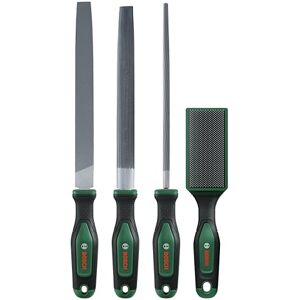 Bosch File Set 200 mm / 8&,quot, with Brush 4-Piece (Accessory Hand Tool) Bosch File Set 200 mm / 8&,quot, with Brush 4-Piece (Accessory Hand Tool)