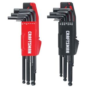 CRAFTSMAN Hex Key Set - Black - 20-Piece Hex Set CRAFTSMAN Hex Key Set - Black - 20-Piece Hex Set