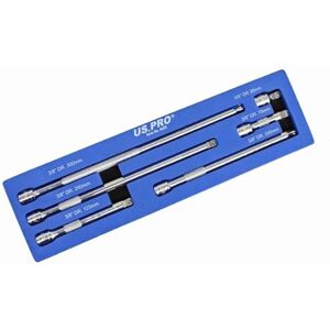 US PRO 6pc 3/8 dr Wobble Extension Bar Set 4029 US PRO 6pc 3/8 dr Wobble Extension Bar Set 4029