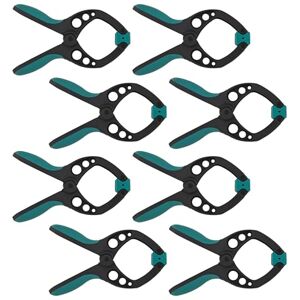 Wolfcraft 8 PRO Spring Clamps, 40 mm I 8651000 I A Versatile aid – Ideal for DIY and Model Building Projects Wolfcraft 8 PRO Spring Clamps, 40 mm I 8651000 I A Versatile aid – Ideal for DIY and Model Building Projects