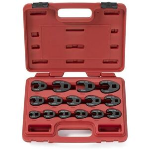 Neiko 03324A Crowfoot Wrench Set 1/2" and 3/8” Drive, 15 Piece, Metric Crows Foot Wrench Sizes 8mm-24mm, Chrome-Moly Flare Nut Wrench Set Neiko 03324A Crowfoot Wrench Set 1/2" and 3/8” Drive, 15 Piece, Metric Crows Foot Wrench Sizes 8mm-24mm, Chrome-Moly Flare Nut Wrench Set