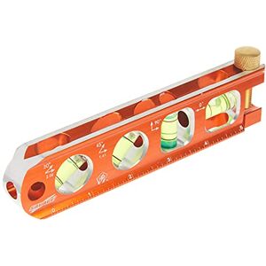 Swanson Tool Co TL041M 6 Inch Savage Magnetic Billet Torpedo Level with Brass Pipe Clamp, 6 Inches and 15 Centimeters Orange Swanson Tool Co TL041M 6 Inch Savage Magnetic Billet Torpedo Level with Brass Pipe Clamp, 6 Inches and 15 Centimeters Orange