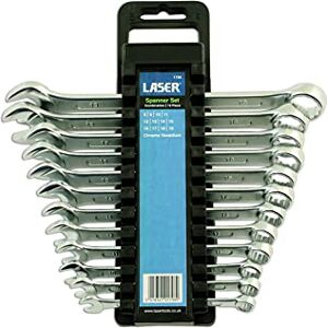 Laser 1798 Combination Spanner Set 12pc Laser 1798 Combination Spanner Set 12pc