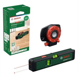 Bosch Laser Spirit Level UniversalWallLevel (3-in-1 Tool: Spirit Level, Laser line for Easy Alignment on Walls up to 5 m, Laser Point for Height Transfer up to 20 m, in Cardboard Box) Bosch Laser Spirit Level UniversalWallLevel (3-in-1 Tool: Spirit Level, Laser line for Easy Alignment on Walls up to 5 m, Laser Point for Height Transfer up to 20 m, in Cardboard Box)