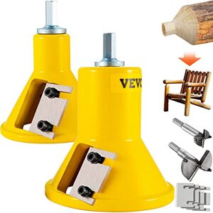 VEVOR Tenon Cutter, 1"/25.4mm & 2"/50.8mm Diameter, with Dual Straight Blades & Button Screws Home Master Kit, Premium Aluminum & Steel Log Furniture Cutter, Commercial Beginner’s Tool for Home DIY VEVOR Tenon Cutter, 1"/25.4mm & 2"/50.8mm Diameter, with Dual Straight Blades & Button Screws Home Master Kit, Premium Aluminum & Steel Log Furniture Cutter, Commercial Beginner’s Tool for Home DIY