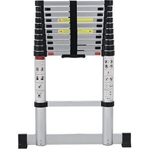 MEGASHOPITALIA - Telescopic Foldable Step Ladder with Soft Close - 3.20m MEGASHOPITALIA - Telescopic Foldable Step Ladder with Soft Close - 3.20m