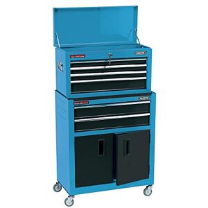 Draper 19563 Blue Combined Roller Cabinet and Tool Chest (24”) Draper 19563 Blue Combined Roller Cabinet and Tool Chest (24”)