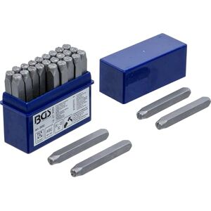 BGS 2032 Letter Punch Set 5 mm BGS 2032 Letter Punch Set 5 mm