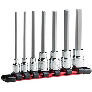 Capri Tools 30500-7HSL Long Hex Bit Socket Set, SAE, Advanced Series, 7-Piece Capri Tools 30500-7HSL Long Hex Bit Socket Set, SAE, Advanced Series, 7-Piece