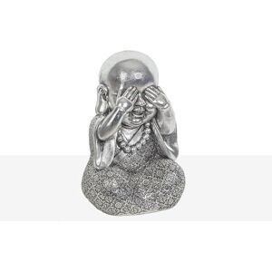 AlexandreHouse Monje Sensidos Resin Plateado Figure AlexandreHouse Monje Sensidos Resin Plateado Figure