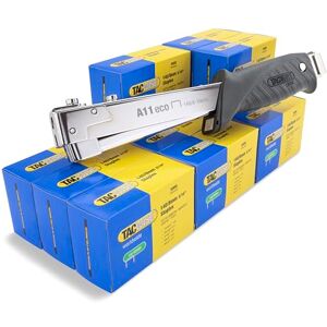 Tacwise 1778 A11 ECO Hammer Tacker with 60,000 140/8mm Staples, Uses Type 140/6-10 mm Staples Tacwise 1778 A11 ECO Hammer Tacker with 60,000 140/8mm Staples, Uses Type 140/6-10 mm Staples