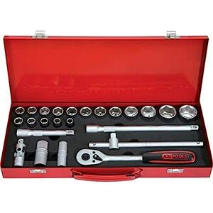 KS TOOLS 917.4024 1/2-inch Classic Hex Socket Set (24 Pieces) KS TOOLS 917.4024 1/2-inch Classic Hex Socket Set (24 Pieces)