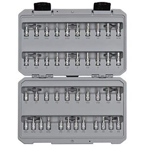 TEKTON 1/4 Inch Drive Hex, Torx, Phillips, Slotted, Square Bit Socket Set (42-Piece) SHB90301 TEKTON 1/4 Inch Drive Hex, Torx, Phillips, Slotted, Square Bit Socket Set (42-Piece) SHB90301