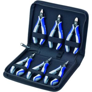 KNIPEX Case for Electronics Pliers with Tools for Work on Electronic Components 6 Parts 215 mm, 00 20 16 P KNIPEX Case for Electronics Pliers with Tools for Work on Electronic Components 6 Parts 215 mm, 00 20 16 P