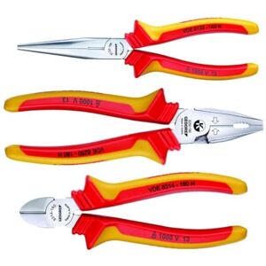 GEDORE VDE S 8003 H VDE Pliers Set with VDE Insulating Sleeves 3 pcs GEDORE VDE S 8003 H VDE Pliers Set with VDE Insulating Sleeves 3 pcs