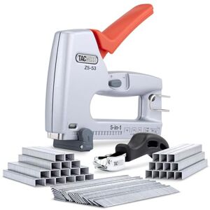 Tacwise 1765 Z5-53 Heavy Duty 5-in-1 Metal Staple Nail Gun with 4000 Staples, 2000 Nails and Staple Remover, Uses Type 13, 53 and 71 Staples, Type 18G Nails and 180 Headless Pins Tacwise 1765 Z5-53 Heavy Duty 5-in-1 Metal Staple Nail Gun with 4000 Staples, 2000 Nails and Staple Remover, Uses Type 13, 53 and 71 Staples, Type 18G Nails and 180 Headless Pins
