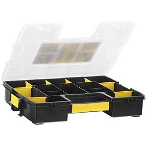 Stanley , Multi-colour Sortmaster Stackable Storage Organiser for Tools, Small Parts, Adjustable Compartments, 1-97-483 Stanley , Multi-colour Sortmaster Stackable Storage Organiser for Tools, Small Parts, Adjustable Compartments, 1-97-483