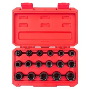 TEKTON 1/2 Inch Drive 6-Point Impact Socket Set, 17-Piece (8-24 mm) SID92321 TEKTON 1/2 Inch Drive 6-Point Impact Socket Set, 17-Piece (8-24 mm) SID92321