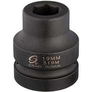 Sunex 519M 1-Inch Drive 19mm Impact Socket Sunex 519M 1-Inch Drive 19mm Impact Socket