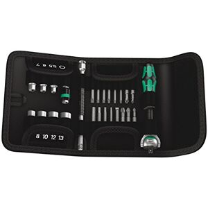 Wera Kraftform Kompakt Multi-function Zyklop Speed Ratchet, Socket & Bit Set, 1/4", 26pc, 05051045001 Wera Kraftform Kompakt Multi-function Zyklop Speed Ratchet, Socket & Bit Set, 1/4", 26pc, 05051045001